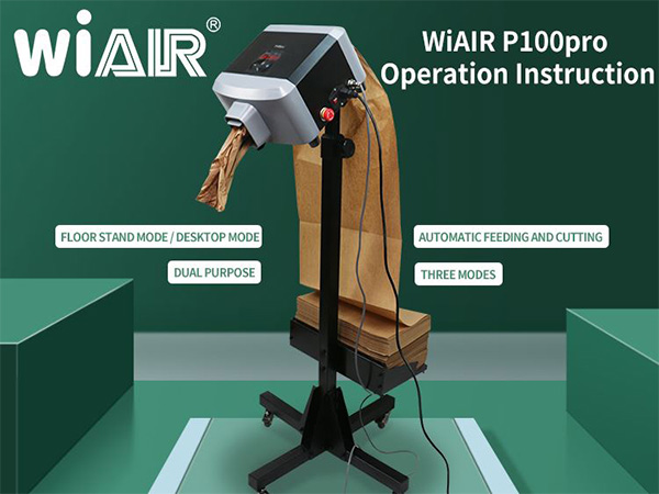Petunjuk Pengoperasian Mesin Bantalan Kertas WiAIR P100pro