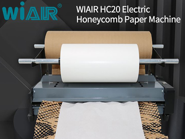 Una forma eficiente de utilizar papel alveolar con una m&aacute;quina el&eacute;ctrica