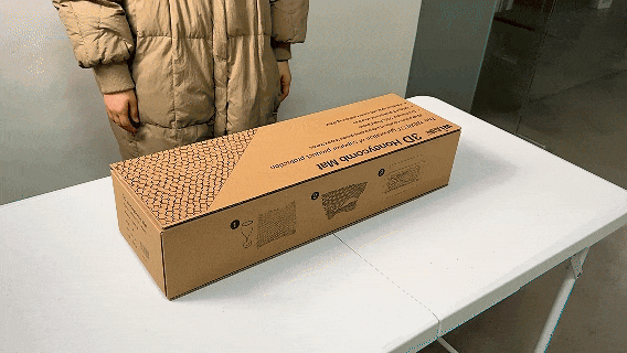 Tikar Kertas Sarang Lebah 3D 